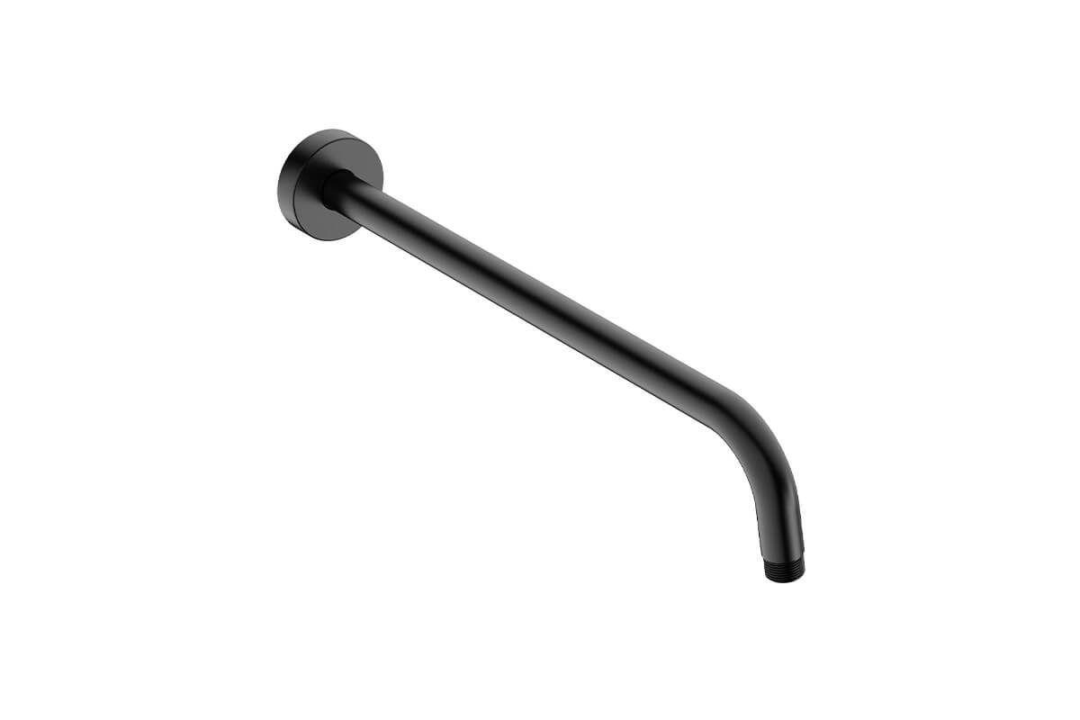 PLUS Shower arm 400mm/90degrees -matt black