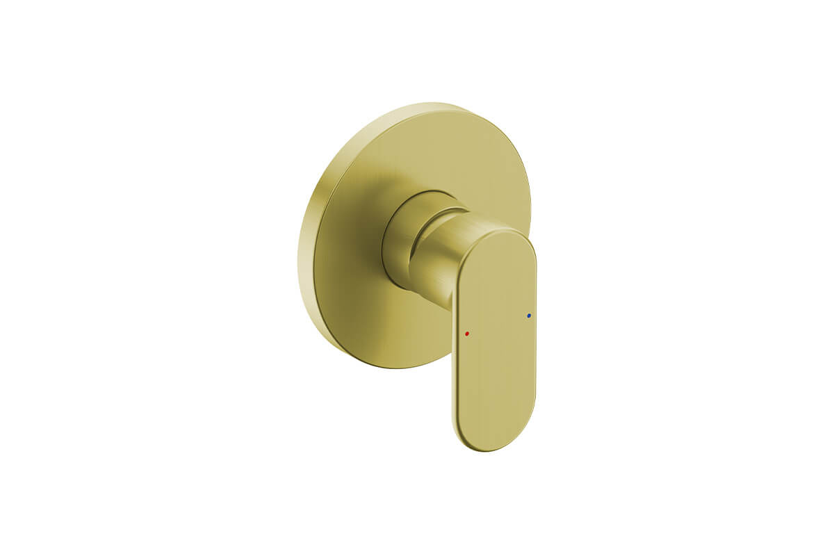 SOLACE Concealed shower mixer single lever -champagne gold