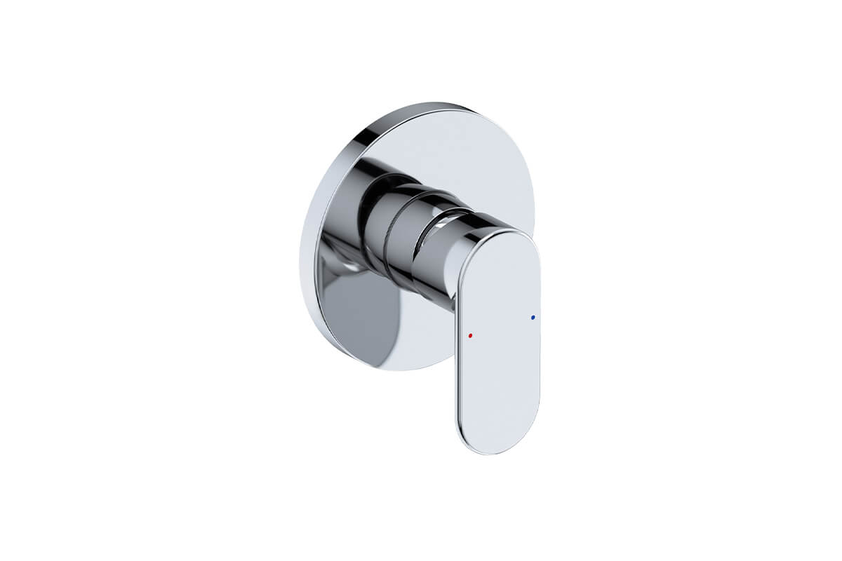 SOLACE Concealed shower mixer single lever -chrome