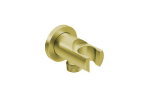 SOLACE Hand shower holder and connector -Champagne Gold