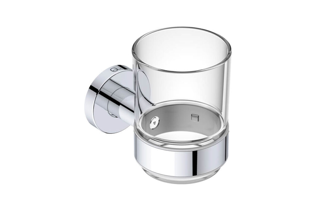 LAVISH Glass Tumbler & Holder (2332) LIQUIDRed RSA